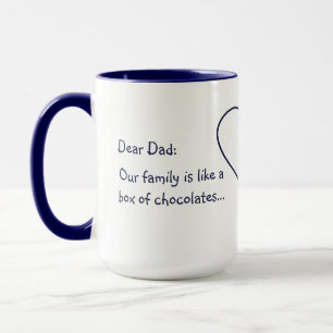 Une tasse de texte personnalisée pour un membre de