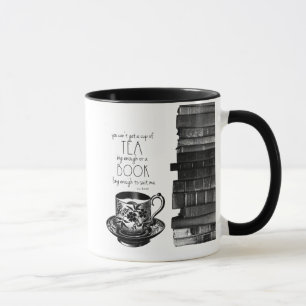 Une tasse de thé et d'un livre