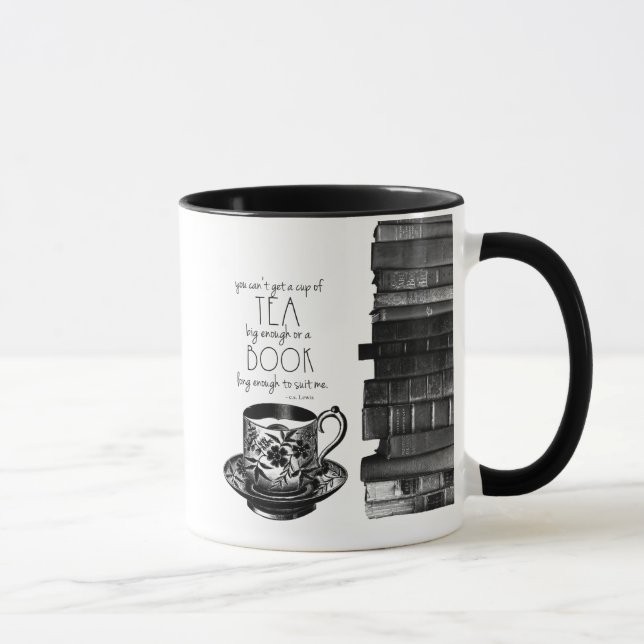 Une tasse de thé et d'un livre (Droite)