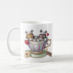 Une tasse de thé et une tranche de Bake® - ma