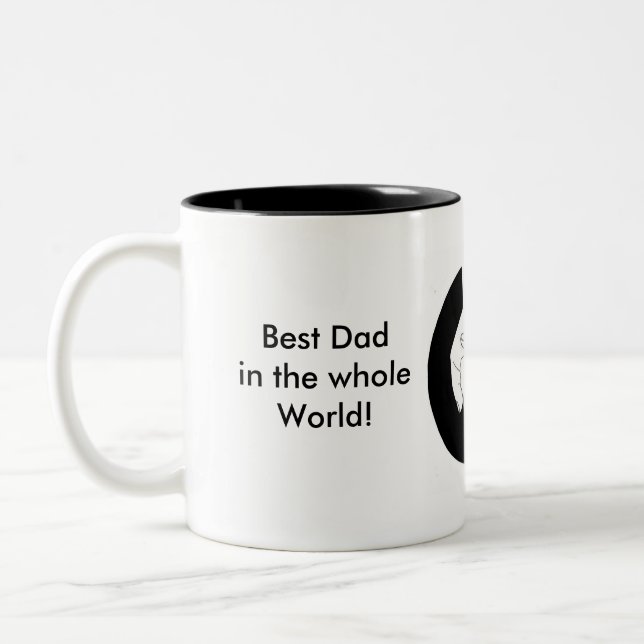 Une tasse fière de père (Gauche)