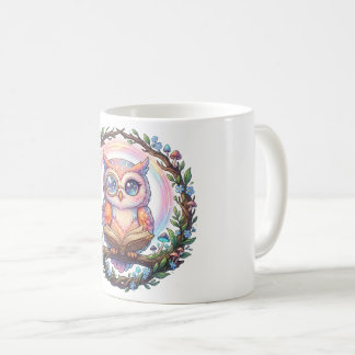 Une tasse funky de hibou érudit céleste !