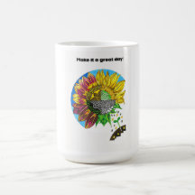 Une tasse pleine de joie