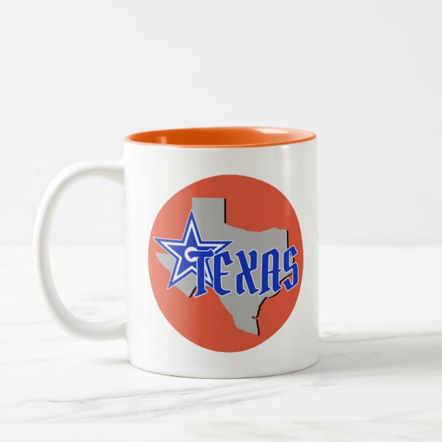 Une tasse pour votre boisson préférée au Texas. (Gauche)