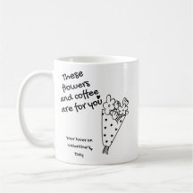 Une tasse romantique pour votre bien-aimé