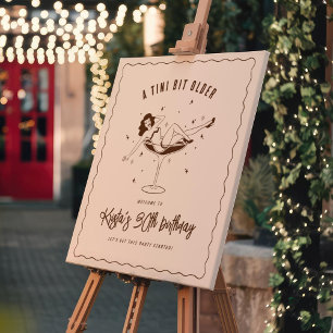 Une Tini Un peu plus ancienne Affiche de bienvenue