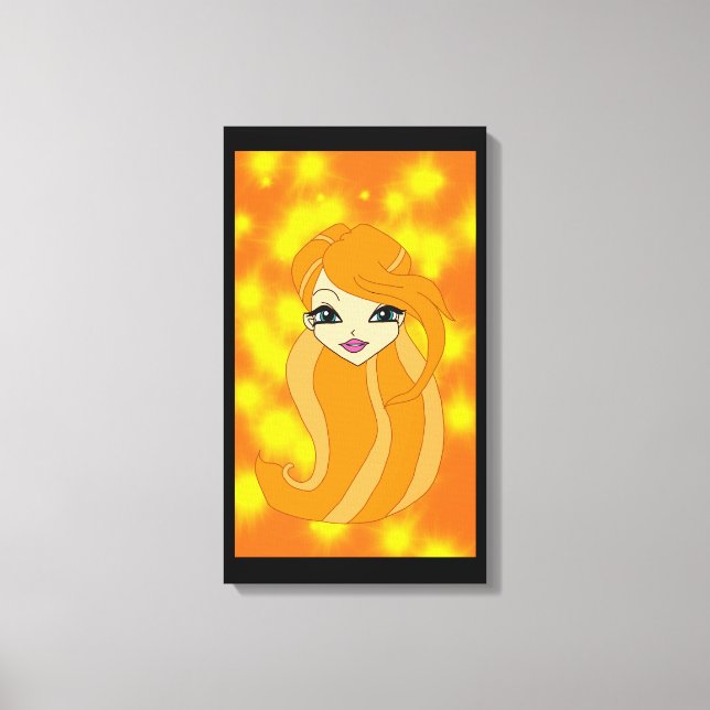 Une toile du monde de la fée (Recto)