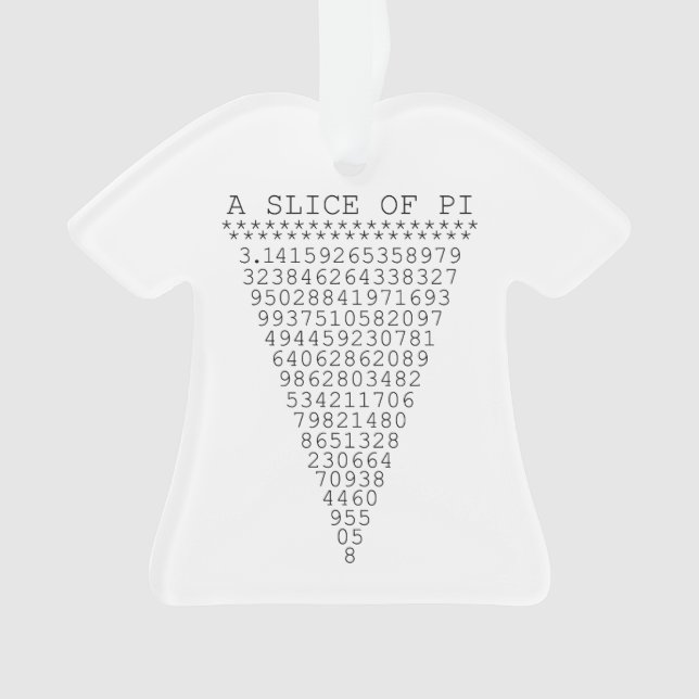 Une tranche de Pi Graphic (devant)