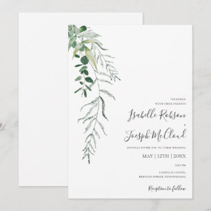 Une verdure succulente   FAIRE-PART DE MARIAGE DÉC