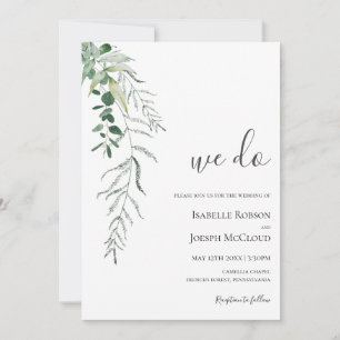 Une verdure succulente   Nous faisons Faire-part d