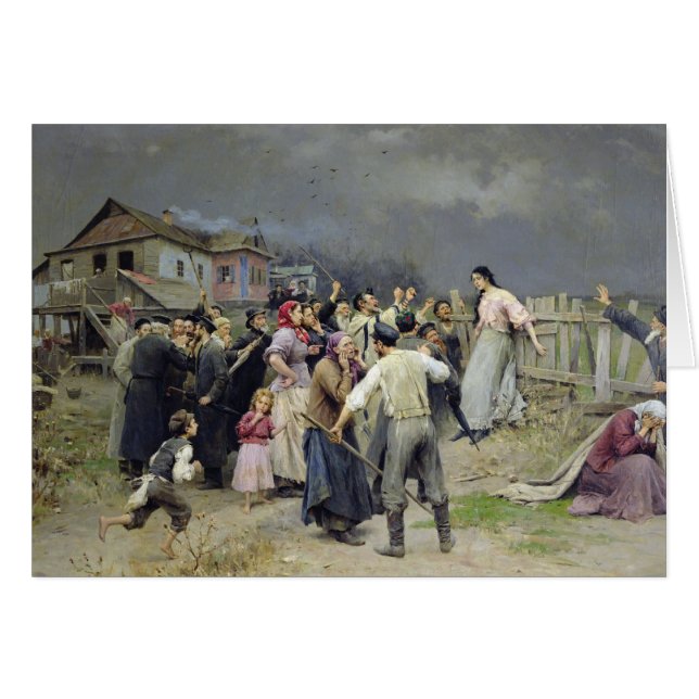 Une victime du fanatisme, 1899 (Devant horizontal)