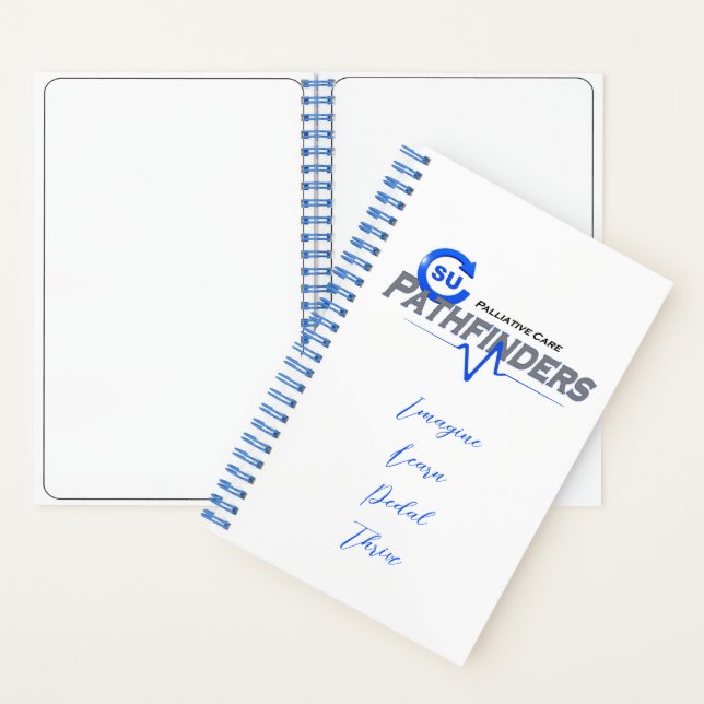 Une voie pour vos pensées Carnet Spiral (À l'intérieur)