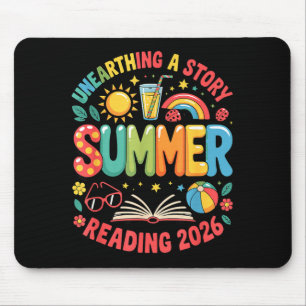 Unearth a story summer 2026 summer reading program mouse pad