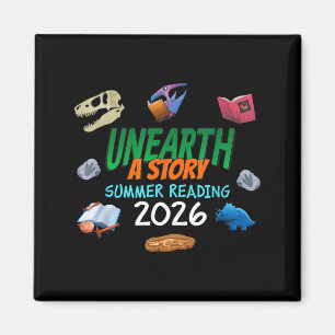 Unearth a story summer reading 2026 magnet