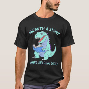 Unearth a story summer reading 2026 men women kids T-Shirt