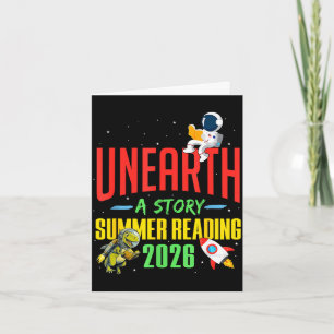 Unearth a story summer reading program 2026