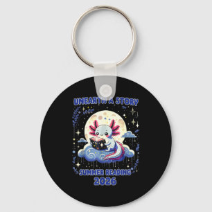 Unearth a story summer reading program 2026 funny keychain