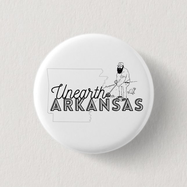 Unearth Arkansas Button (Front)