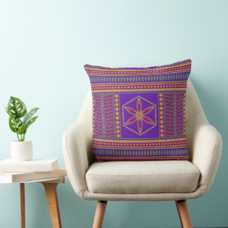 Unearth the Mystique: Ancient Mesopotamian Throw Pillow