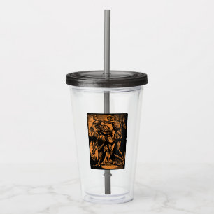 Unearthed Horrors of Dead Miners for Halloween Acrylic Tumbler