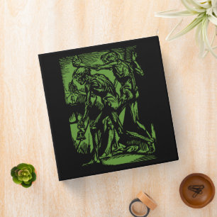 Unearthed Horrors of Dead Miners for Halloween Binder