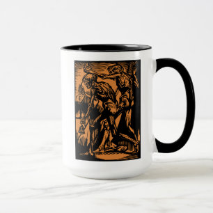 Unearthed Horrors of Dead Miners for Halloween Mug