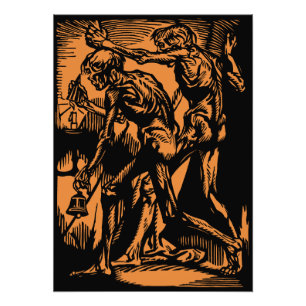 Unearthed Horrors of Dead Miners for Halloween Photo Print