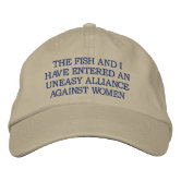Women Want Me Fish Fear Me Baseball Hat, Adult Unisex, Size: One Size, Green