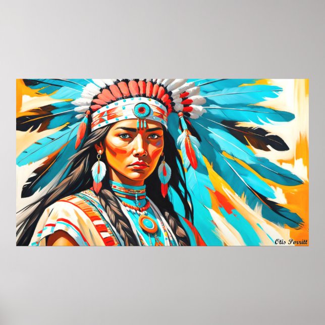 Unelanuhi-The Sun Goddess Poster (Front)