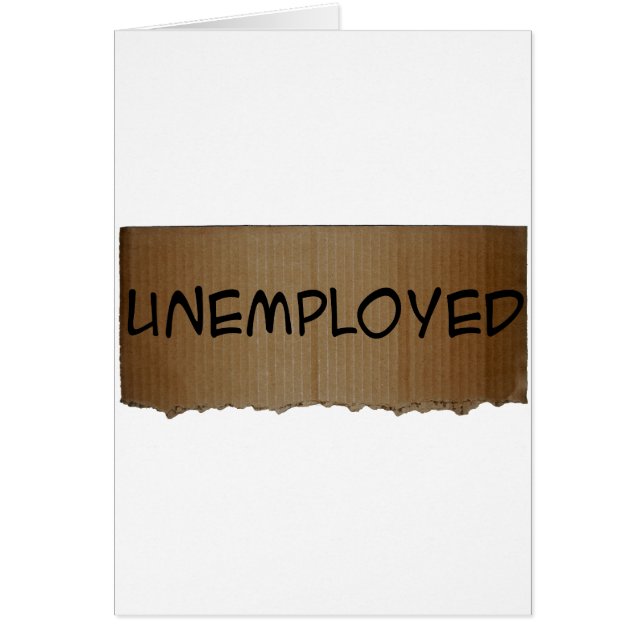 UNEMPLOYED (Front)