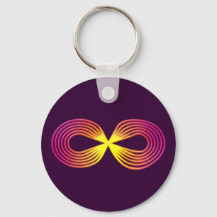 Unendlich Zeichen sign eternity Keychain