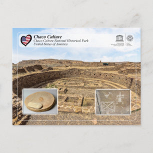 UNESCO - Chaco Culture National Historical Park Po Postcard