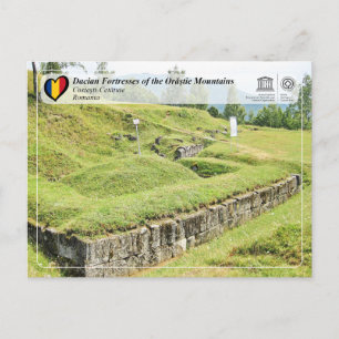 UNESCO - Dacian Fortresses - Costesti-Cetatuie Postcard
