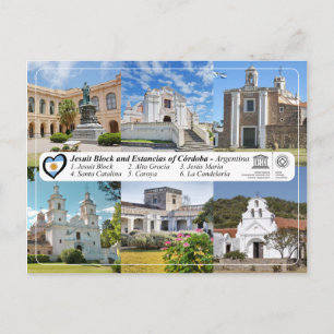 UNESCO - Jesuit Block and Estancias of Córdoba Postcard