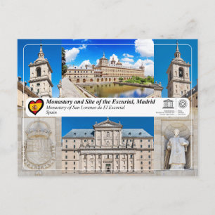 UNESCO - Monastery of San Lorenzo de El Escorial Postcard