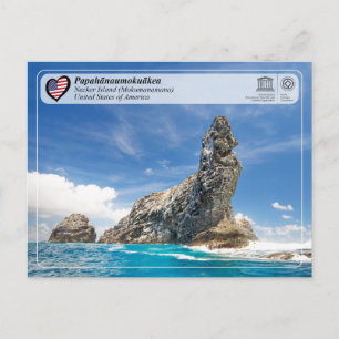 UNESCO - Papahānaumokuākea - Necker Island Postcar Postcard
