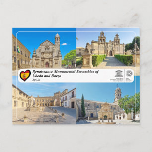 UNESCO - Renaissance Ensembles of Úbeda and Baeza Postcard