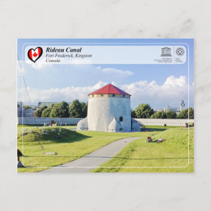 UNESCO - Rideau Canal - Fort Frederick, Kingston Postcard