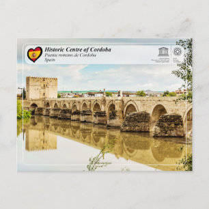 UNESCO - Roman bridge / Puente romano de Córdoba Postcard