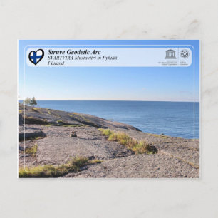 UNESCO Struve Geodetic Arc - SVARTVIRA Mustaviiri Postcard