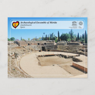UNESCO WHS - Amphitheatre of Mérida Postcard