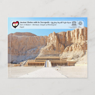 UNESCO WHS - Ancient Thebes - Thebes Necropolis Postcard