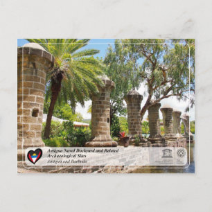 UNESCO WHS - Antigua Naval Dockyard Postcard