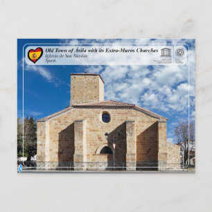 UNESCO WHS - Ávila - Iglesia de San Nicolás Postcard