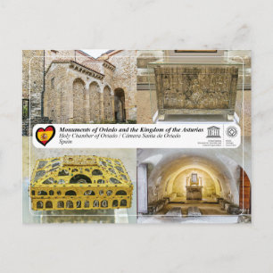 UNESCO WHS - Cámara Santa de Oviedo Postcard