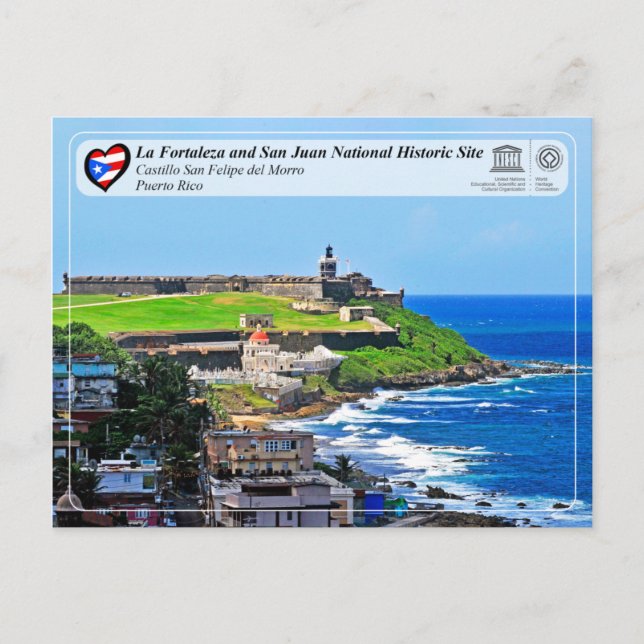 UNESCO WHS - Castillo San Felipe del Morro Postcard (Front)