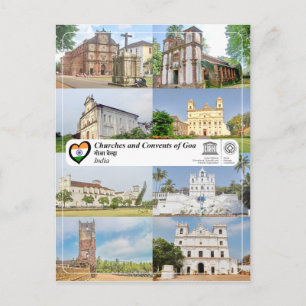 UNESCO WHS - Churches and Convents of Goa Postcard
