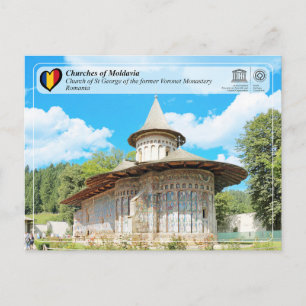 UNESCO WHS - Churches of Moldavia - Voronet Postcard
