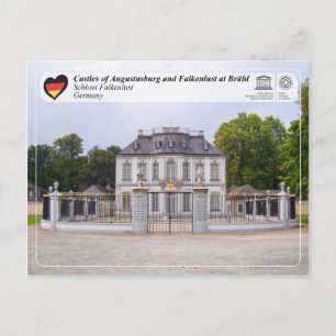 UNESCO WHS - Falkenlust Castle Postcard
