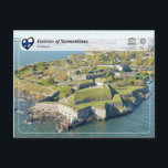 UNESCO WHS - Fortress of Suomenlinna Postcard<br><div class="desc">UNESCO WHS Serie - World Heritage Sites in Finland - Fortress of Suomenlinna - Built in the second half of the 18th century by Sweden on a group of islands located at the entrance of Helsinki's harbour, this fortress is an interesting example of European military architecture of the time. Name:...</div>